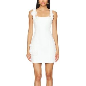 Elliatt trompe dress in ivory